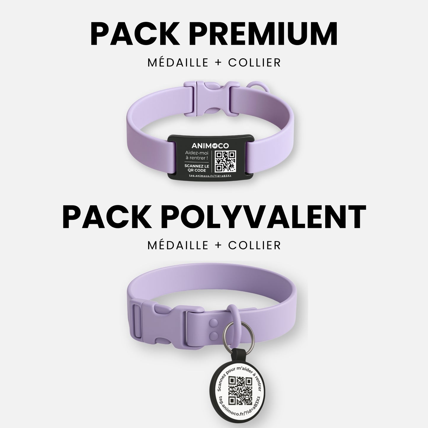 Pack (médaille + collier)