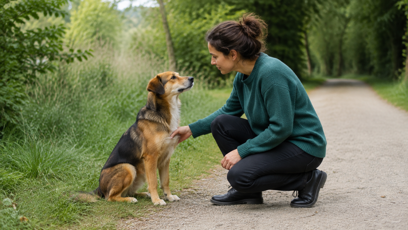 Vous avez trouvé un chien : que faire, étape par étape