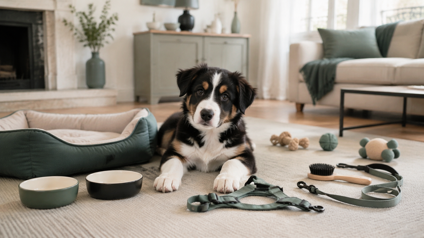 Prix d'un chiot : combien coûte la première année