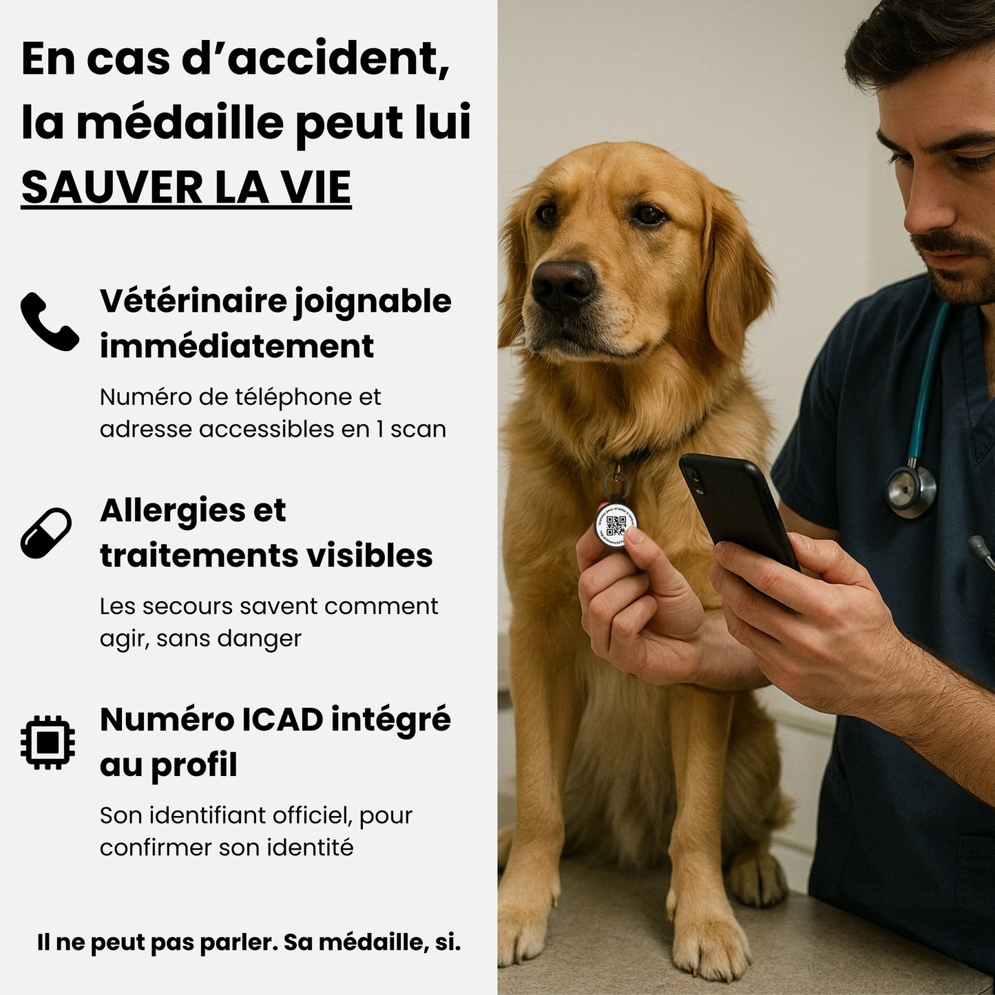 Pack (médaille + collier)