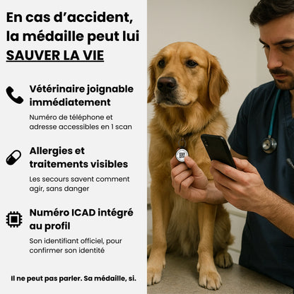 Pack (médaille + collier)